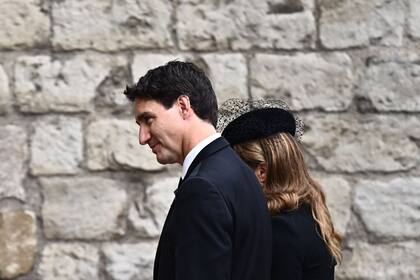 El primer ministro canadiense, Justin Trudeau, y su esposa, Sophie Gregoire Trudeau