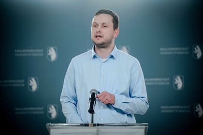 El primer ministro de Groenlandia, Jens Frederik Nielsen
(Oscar Scott Carl/Ritzau Scanpix vía AP)