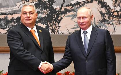 El primer ministro de Hungría, Viktor Orban, es el aliado europeo más cercano del presidente Vladimir Putin