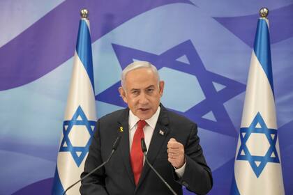 El primer ministro de Israel, Benjamin Netanyahu