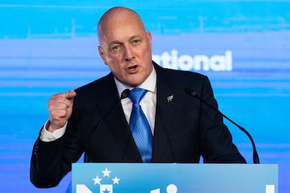 El primer ministro de Nueva Zelanda, Christopher Luxon