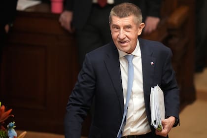 El primer ministro de República Checa, Andrej Babis, sonríe durante un pleno el Parlamento (Archivo)