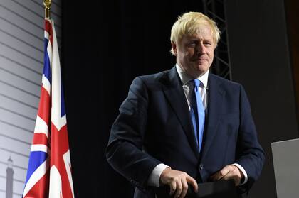 El primer ministro del Reino Unido, Boris Johnson