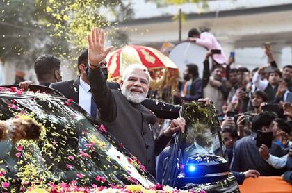 El primer ministro indio Narendra Modi