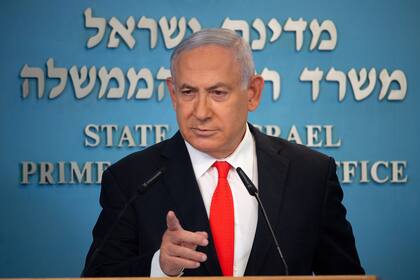 El primer ministro israelí, Benjamin Netanyahu