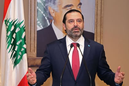 El primer ministro libanés, Saad Hariri, informó hoy que entregará su renuncia al presidente Michel Aoun