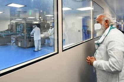 El primer ministro Narendra Modi celebró la aprobación de la vacuna