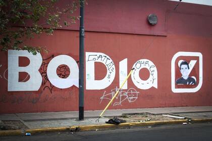 El primer mural que hicieron con cartulina durante Semana Santa