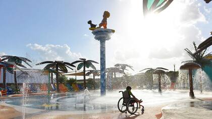 El primer parque acuático apto para discapacitados
