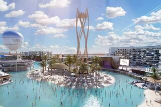 Así será el nuevo parque de diversiones con dos montañas rusas de Hot Wheels y una casa de Barbie en la playa