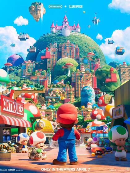 El primer póster de la nueva película de Super Mario Bros