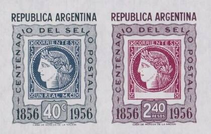 El primer sello postal argentino se conoció el 21 de agosto de 1856, impulsado por el gobernador correntino Juan Gregorio Pujol.