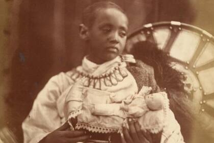 El príncipe Alemayehu vivió en el exilio durante una década