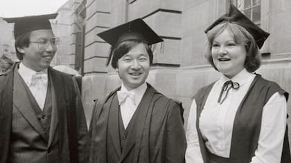 El príncipe estudió en el Merton College de Oxford en 1983