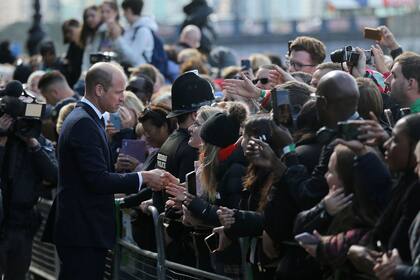 El príncipe Guillermo, en el Palacio de Westminster, en Londres. (Photo by ISABEL INFANTES / AFP)