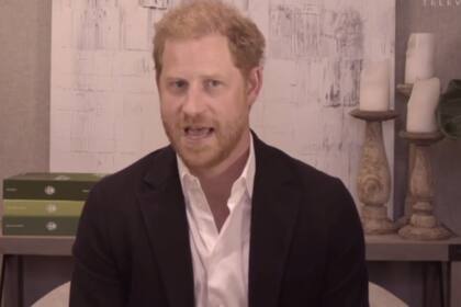El príncipe Harry promocionó su nuevo proyecto con un video filmado desde su casa