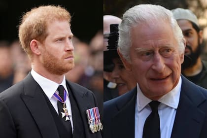 El príncipe Harry reveló los motivos por los que el rey Carlos sentía celos de Meghan Markle y Kate Middleton (AFP)