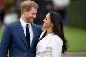 El príncipe Harry y Meghan Markle mostraron a su hija Lilibet en una tarjeta navideña