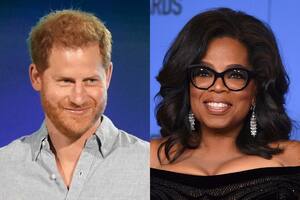 El príncipe Harry y Oprah, juntos en un serie documental