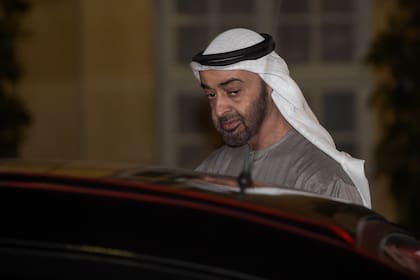 El príncipe heredero de Abu Dabi, jeque Mohammed bin Zayed Al-Nahyan, visitó París en 2018
