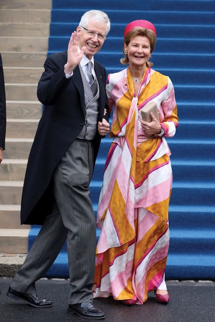 El príncipe Nicolás de Liechtenstein con su mujer, Margarita de Luxemburgo