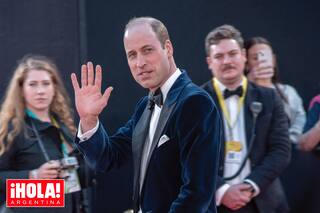 Mientras Kate se recupera de una cirugía, William fue anfitrión de la gala del Royal Festival Hall
