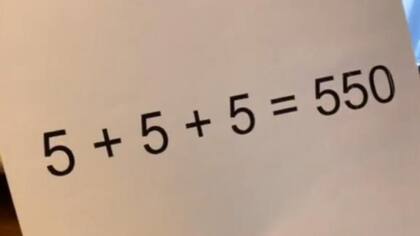 El problema matemático que se viralizó en TikTok