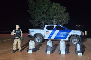 Prefectura incautó más de 46 kilos de droga en un operativo realizado en Misiones