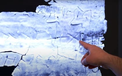 El procedimiento que se utilizó para leer el texto fue mediante la tomografía computada