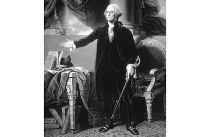 El prócer de la independencia y primer presidente de Estados Unidos, George Washington; foto de la Biblioteca del Congreso de Estados Unidos (Foto AP)