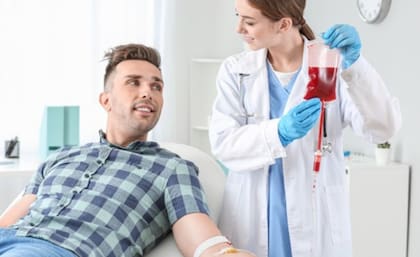 El proceso completo de donación de sangre no suele durar más de una hora