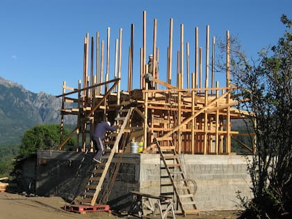 El proceso de construcción.