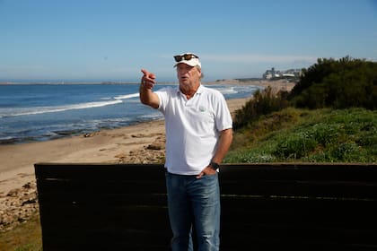 “El proceso de avance del mar está super acelerado, es exponencial y será cada vez peor”, dice Néstor Diez