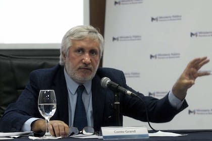 El procurador general bonaerense, Julio Conte Grand