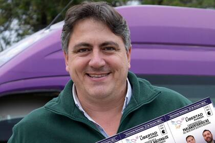 El productor Francisco Paoltroni, ahora senador electo