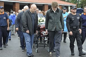 Luis Brandoni es despedido en el panteón de actores del cementerio de la Chacarita