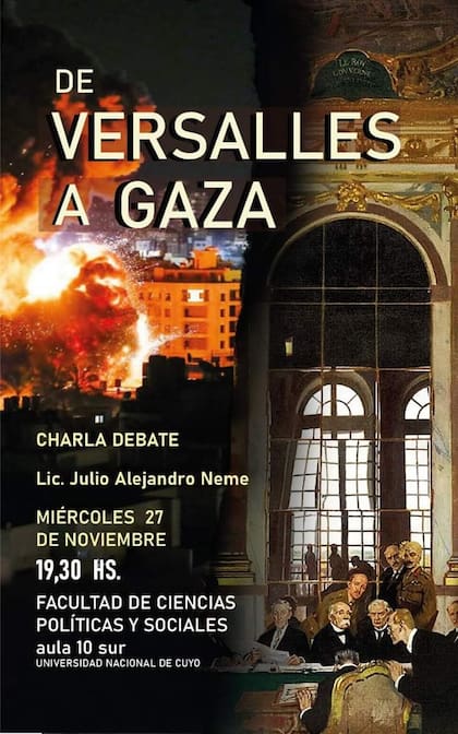 El profesor sealado por las actitudes antisemitas se quej por la "censura" de una charla debate prevista para la semana prxima.