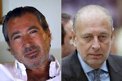 Los empresarios Vila y Manzano