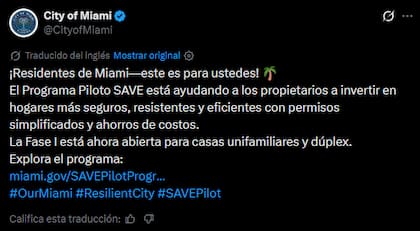 El programa que impulsa Miami tras las fuertes tormentas en la región