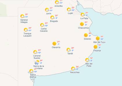 Prakiraan untuk hari Sabtu tanggal 22 ini di AMBA