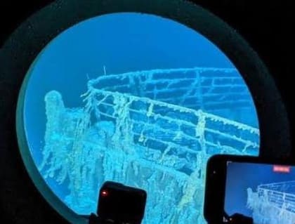 El propósito de la incursión era ver los restos del Titanic (Foto: EL TIEMPO)