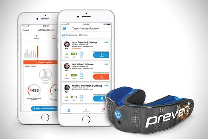 El protector bucal que monitorea el efecto de los golpes en tiempo real