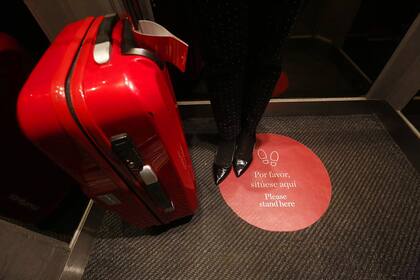 El hotel NH Collection Lancaster Buenos Aires y preparó sus instalaciones como los ascensores, que podrán ser utilizados de a una persona a la vez o por grupo familiar