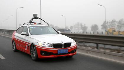 El prototipo de vehículo autónomo de Baidu recorre las autopistas del norte de Beijing