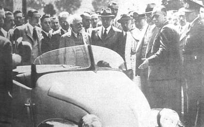El prototipo del PBT uno de los automóviles realizado por Hafdasa antes del comienzo de la Segunda Guerra Mundial
