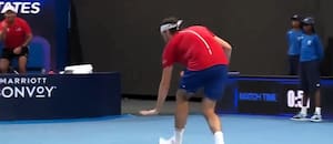 El provocador gesto de Fritz a Báez por su altura que desató el impulso del argentino en Perth