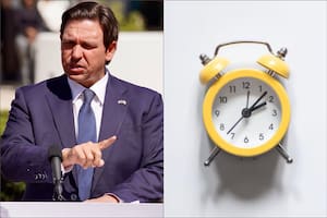 El último horario de verano de Ron DeSantis en Florida como gobernador