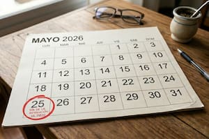 Cuánto falta para el próximo feriado de mayo