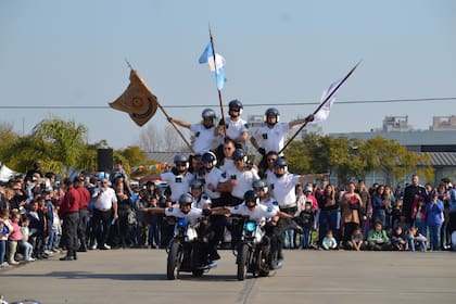 El próximo sábado23 de agosto, la Brigada volverá a desplegar sus habilidades en el Instituto Superior de Seguridad Pública
