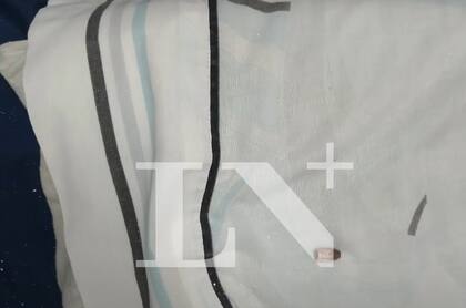 El proyectil que encontró Alejandro en su almohada